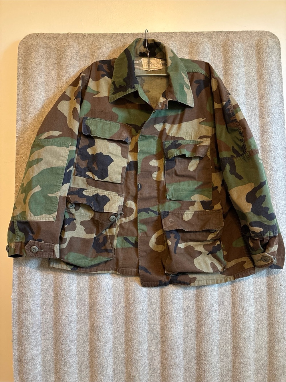 Women’s Urban outfitters Camouflage Field Jacket - Green/Brown Camo Dide Medium